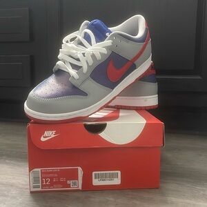 Nike Dunk Low SP size 12 worn once with red flakes in blue toe!🔥